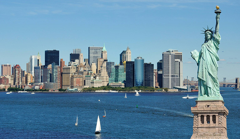 statue of liberty new york usa